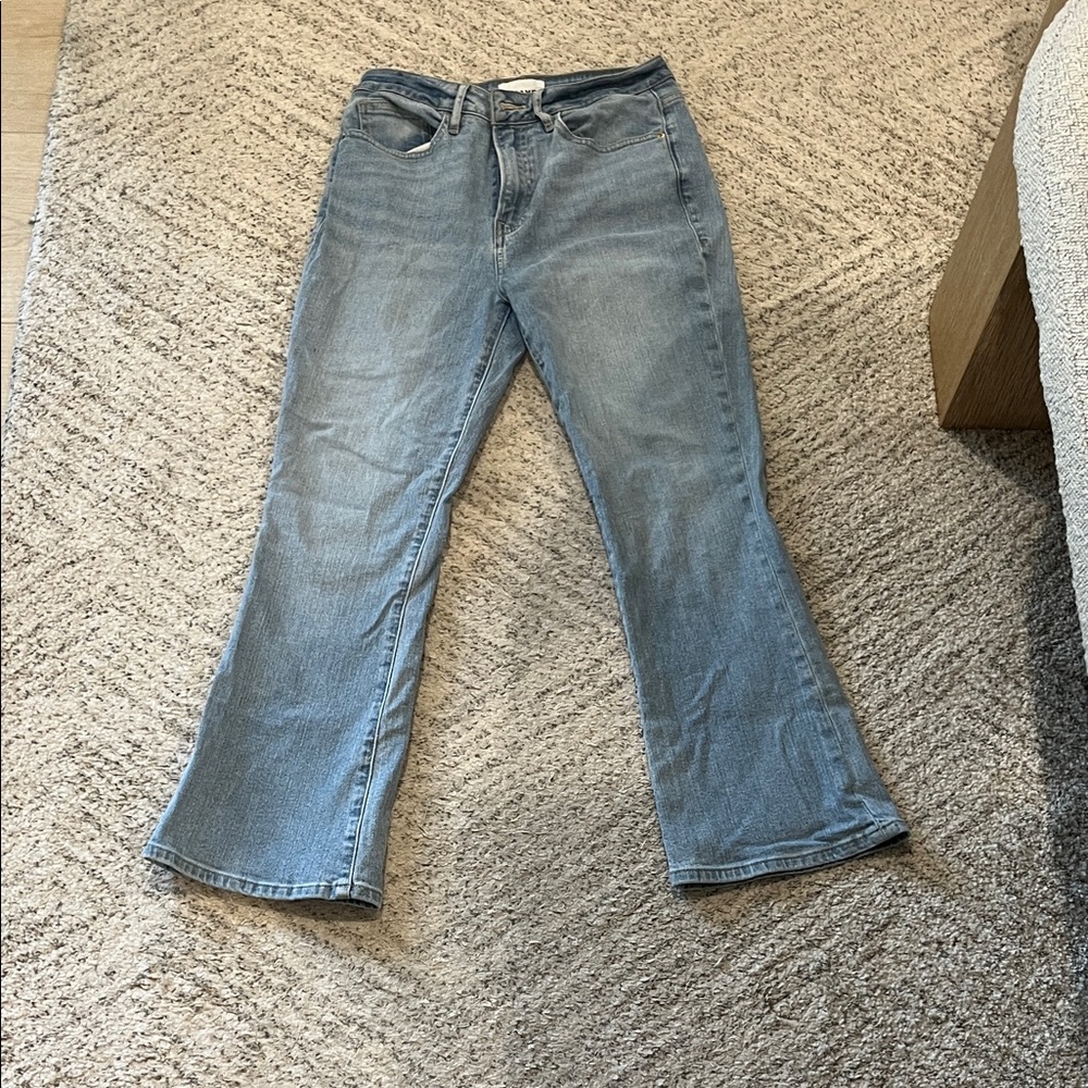 Frame Denim Light Blue Flare Jeans